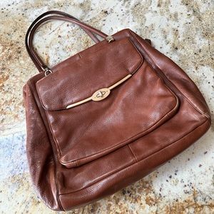 Coach vintage style brown leather purse  (C4)